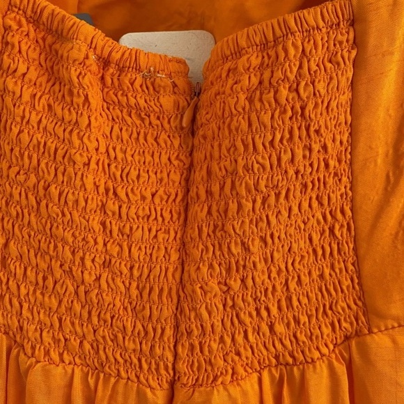 Anthropologie “Let Me Be” Strapless Asymmetrical Dress size Medium - Picture 6 of 16